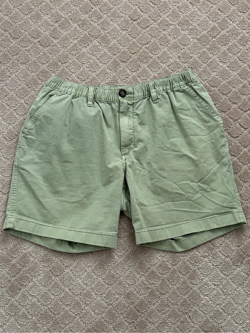 Chubbies Original Stretch Shorts Men’s 7 Inch Inseam - Size Medium - Green